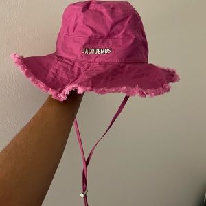 Jacquemus | Pink 'Le Bob Artichaut' Hat |